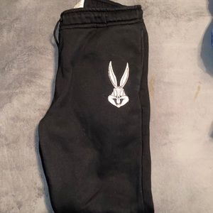 Black Looney Tunes sweatpants